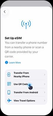 iPhone — Add eSIM