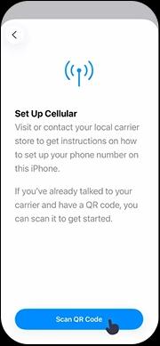 iPhone — Use QR Code