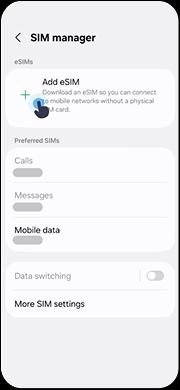 Samsung — SIM manager