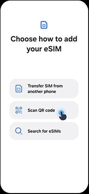 Samsung — Add eSIM