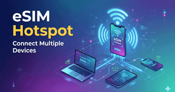 How to Use Your eSIM as a Hotspot for Multiple Devices
