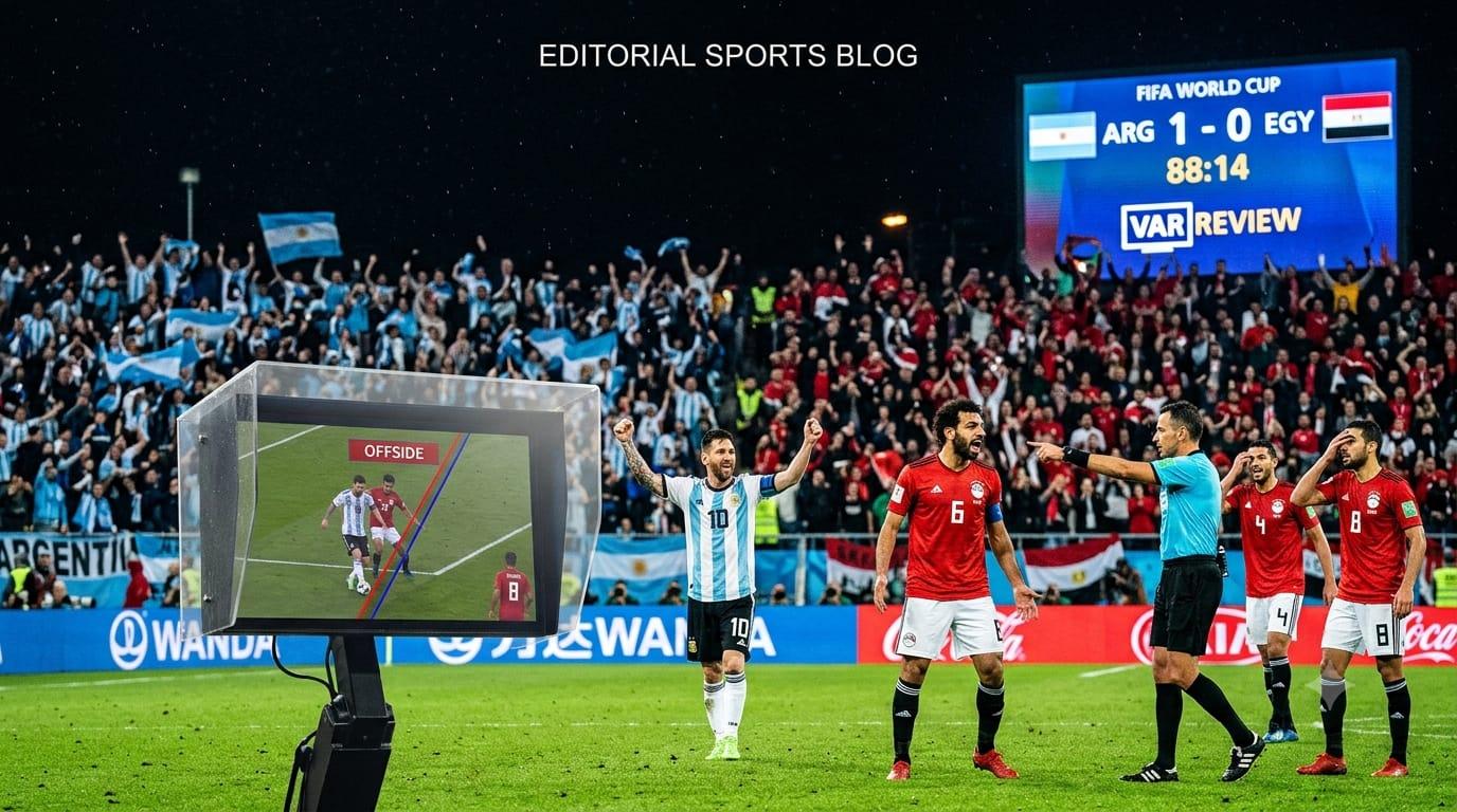 When VAR Steals the Moment: Argentina, Egypt, and the Match That Left Fans Furious